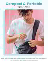 شاحن نيكسود روبوت 65 واط UGREEN CD361 | شاشة LED |...