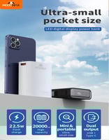 باور بانك 20000 مللي أمبير 22.5 واط MOOGMAX MARVEL...