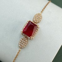 سواره الماس سلسله بوزن بوزن 0.45 قيراط