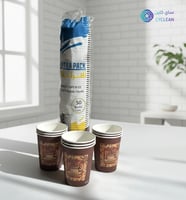 اكواب شاي - 8 اونز - 50 حبة - 3 ربطة