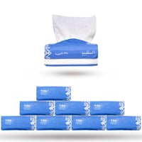 عدد 12 شدة مناديل صغيرة مربعة بنقشة السدو (تسعة اك...