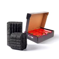 فحم تفاح سريع الاشتعال 12 قطعة – FANG YUAN CHARCOA...