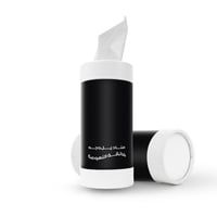 مناديل اسطوانية بتصميمك الخاص بعدد 20 قطعة