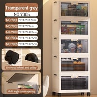 أدراج تخزين بلاستيكية قابلة للطي كبيرة