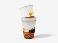 طباعة اكواب ورقية بتصاميم شتوية