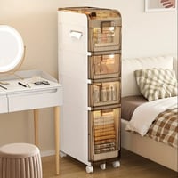 ادراج تخزين بلاستيك 5 دور متعددة الاستخدامات مقاوم...