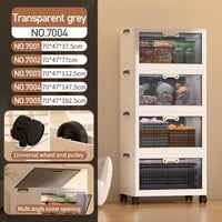 أدراج تخزين بلاستيكية قابلة للطي كبيرة