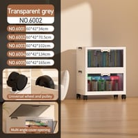 أدراج تخزين بلاستيكية قابلة للطي مقاس وسط سهلة الت...