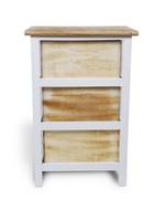 خزانة أدراج خشبية مكون من ثلاثة طبقات