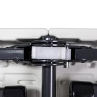 طاولة فايبر مستطيلة قابلة للطي مقاس 180 * 74 ابيض