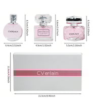 مجموعة 3 عطور فواكه وزهور – عبوة 30مل برائحة خفيفة...