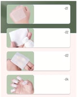 مناديل إزالة المكياج مربعة 500 قطعة