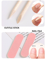 مجموعة تنظيف الأظافر للسفر