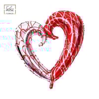 بالون هوليوم وايت ريد هارت