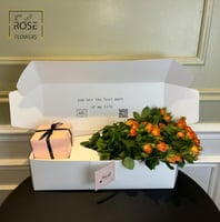 بكج أورنج بيبي روز مع التشيز كيك