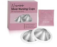 كاسات الفضة لعلاج تشقق الحلمة