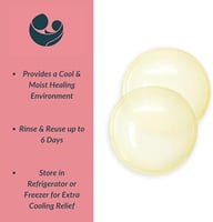 Ameda ComfortGel HydroGel Soothing Nursing كمادات...