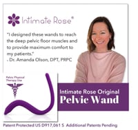 عصا الحوض IntimateRose، مدلك نقطة تحفيز عضلات قاع...