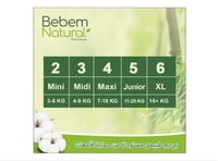 حفاظات بيبيم من البامبو العضوي الآمنة على بشرة طفل...