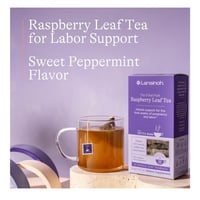 Lansinoh- لانسينوه شاي أوراق التوت الأحمر والنعناع...