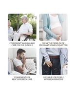 مغطس الجلوس بالبلاستيك مع مضخة