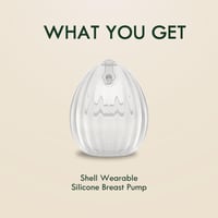 هاكا - مجمع الحليب الليدي بج السيليكون - ١ قطعة