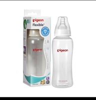 Pigeon - بيجون رضاعة العنق الضيق المرنة البلاستيكي...