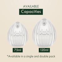 هاكا - مجمع الحليب الليدي بج السيليكون - ١ قطعة