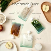 Momcozy –ممكوزي أكياس طعام أطفال قابلة لإعادة الاس...