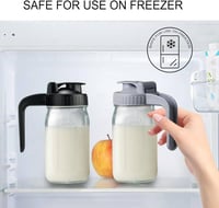 ابريق حفظ الحليب بسعة 1800مل - باللون الاسود