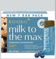 سناك بار المتكامل بنكهة التوت الأزرق من بوبي ميلك...