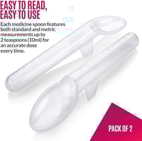 ملعقة تقديم التدواء او الحليب للرضع (حبة واحدة)