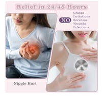 كاسات الفضة لعلاج تشقق الحلمة