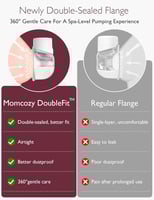 Momcozy - مضخة حليب الثدي Momcozy S12 Pro بدون است...