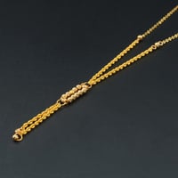 طقم ذهب نسائي عيار 21