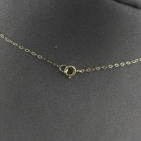 عقد ذهب مع تعليقات نبتة - عيار 21