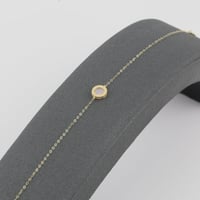 طقم ذهب قمر وردي عيار 18