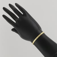 اسوارة ذهب حرير - عيار 18