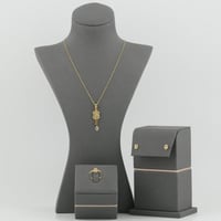 نصف طقم ذهب الراقي عيار 21