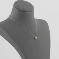 طقم ذهب نجمة سوداء بتفاصيل بيضاء - عيار 18