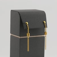 طقم ذهب مبروم مع دلايات ناعمه - عيار21