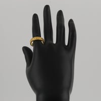 دبلة ذهب غصن الزيتون - عيار 21