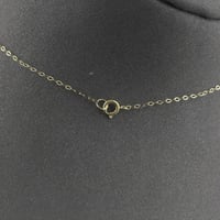 عقد ذهب بتصميم رأس نمر - عيار18