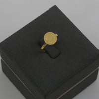 طقم ذهب مبروم دورين جنيه عربي - عيار21