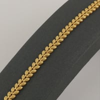 اسوارة ذهب ورق الزيتون - عيار 21