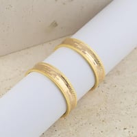 غويشة ذهب اطفال دقة المطلاع - 13 سم