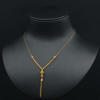 سبحة ذهب نسائي عيار 21