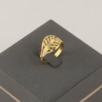 خاتم ذهب نسائي عيار 21 (R811)