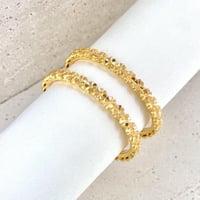 غويشة ذهب اطفال الورد 15 سم