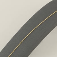 اسوارة ذهب مبروم ناعم - عيار 18